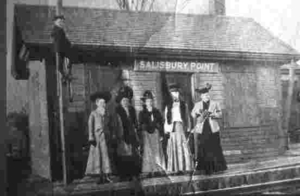 Salisbury Point station in 1905
