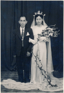 My parents' wedding photo