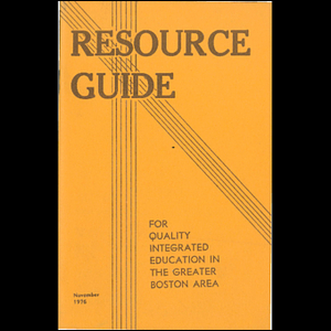 Resource guide for quality integrated education in the greater Boston area.