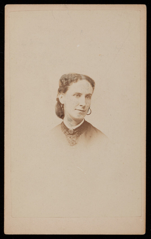 Studio portrait of Mrs. Thomas P. West, Boston, Mass., ca.1864-1865