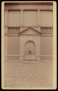 Fountain, Second Harrison Gray Otis House, 85 Mount Vernon Street, Boston, Mass.