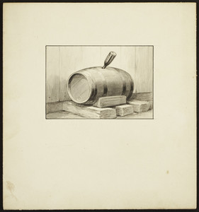 Vinegar barrel, No. 2 Chestnut Street, Salem, Mass., ca. 1915