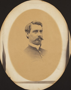 Head-and-shoulders portrait of Henry Fowler, facing right, location unknown, 1864