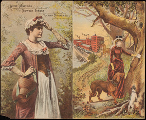 Trade card, Broadhead Worsted Mills, Jamestown, New York