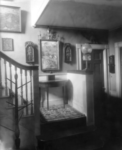 F.H. Bigelow House, 4 Channing St., Cambridge, Mass., Stairwell.