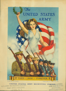 Recruiting poster for the United States Army, 1939