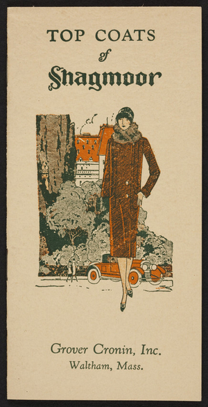 Top Coats of Shagmoor, Grover Cronin, Inc., Waltham, Mass., 1925