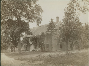 Exterior view of the Pierce House, Dorchester, Mass., undated