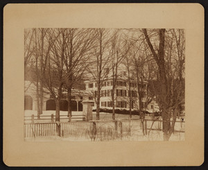 Exterior view of the Barrett House, New Ipswich, New Hampshire, undated