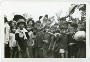 Children in Thái Bình village