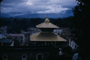 Rooftops around Pashupatinath Temple