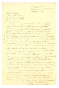 Letter from Della M. Greer to the Crisis