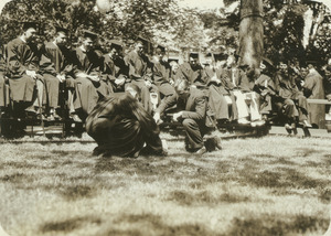 Class of 1931 during class day exercises
