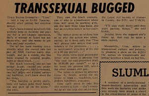Transsexual Bugged