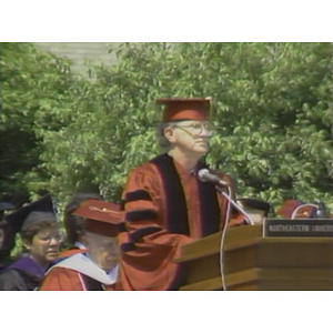 1988 Northeastern Law School Commencement