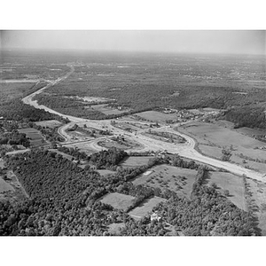 Junction of Routes 128 and 138, construction, Howard Johnson's ...