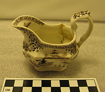 Brown Transferware Creamer