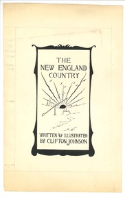 Illustration for the cover of The New England Country
