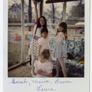 Unidentified Family: ( Cousins?) Sarah, Maria, Becca, Laura