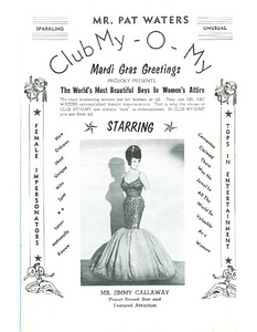Mr. Pat Waters Club My-O-My Proudly Presents The World's Most Beautiful Boys in Women's Attire (4)