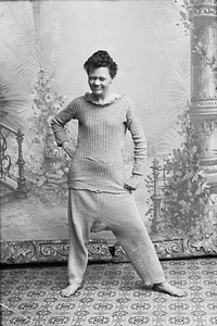Marie Høeg Proudly Wears a Sweater and Baggy Pants
