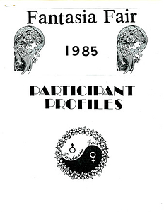 Fantasia Fair 1985 Participant Profiles
