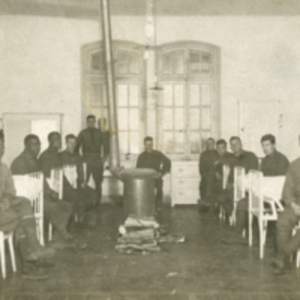 Photograph of Medical Ward, Camp Hospital No. 12.