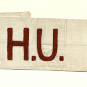 Harvard Unit armband, May 1916.