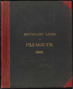 Atlas of the boundaries of the town of Plymouth, Plymouth County