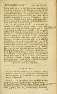 1807 Chap. 0136. An act to incorporate a number of the inhabitants of the town of Falmouth, in the county of Cumberland, as a religious society, by the name of the first Universalist Society in Falmouth.