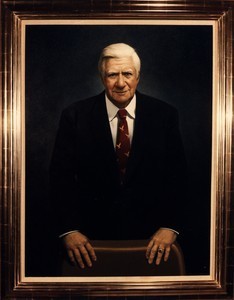 Official portrait painting of Thomas P. O'Neill