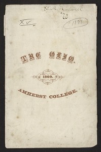 Amherst College Olio 1871