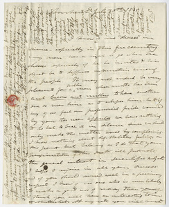 Benjamin Silliman letter to Edward Hitchcock, 1844 September 19