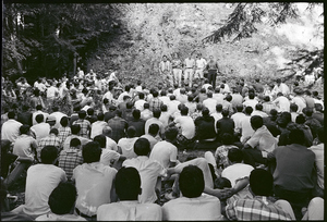 Photographs of the freshman class picnic, 1966 September 10