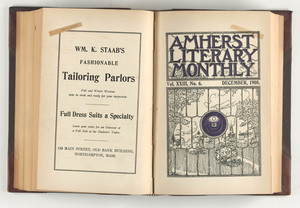 The Amherst literary monthly, 1908 December