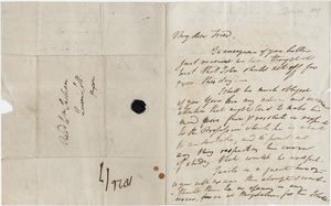 William Wordsworth and Mary Wordsworth letter to William Jackson, [1827] January 26
