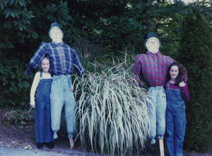 Fall friends at a birthday party