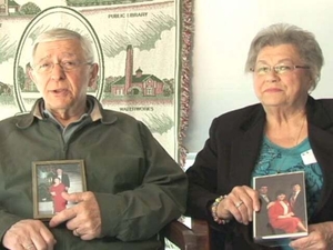 Louise Viola and Bob Viola at the Stoughton Mass. Memories Road Show: Video Interview