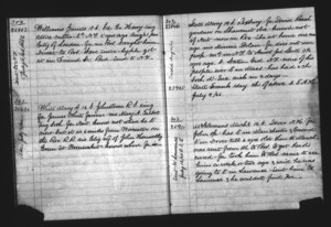 Tewksbury Almshouse Intake Record: Williams, James