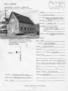 Moore Street, South Lowell - Moore Street, 246 - Moore St. Mission / Berean Primitive Methodist Church