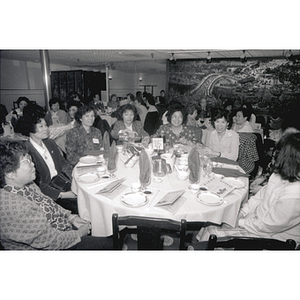 Guests at a Chinese Progressive Association party