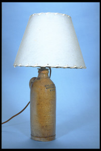 Electrified Ale Bottle Lamp