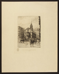 Old State House, Boston, 1880