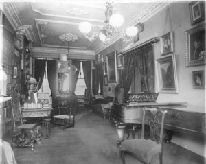James T. Fields House, parlor, 148 Charles St., Boston, Mass.