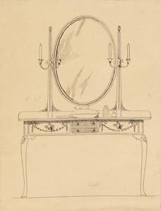 Toilet Table and Mirror