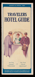 Travelers hotel guide, Hotel Credit Letter Company, 342 Madison Avenue, New York, New York
