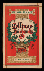 Spring & summer, 1904, Collins & Fairbanks Co., hats & furs, 383 Washington Street, 16 Bromfield Street, Boston, Mass.
