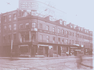 East side of Harrison Avenue, north corner of Beach Street, Boston, Mass., March 1, 1901
