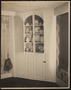 Interior view of the Williams House, ca. 1915