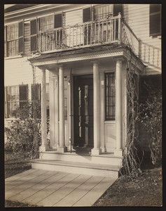 Front doorway of house
